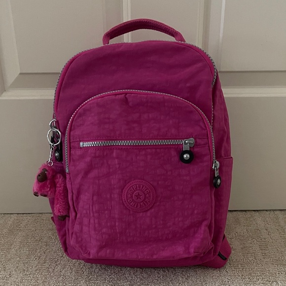 Kipling Fuchsia Mini Backpack - Picture 1 of 10